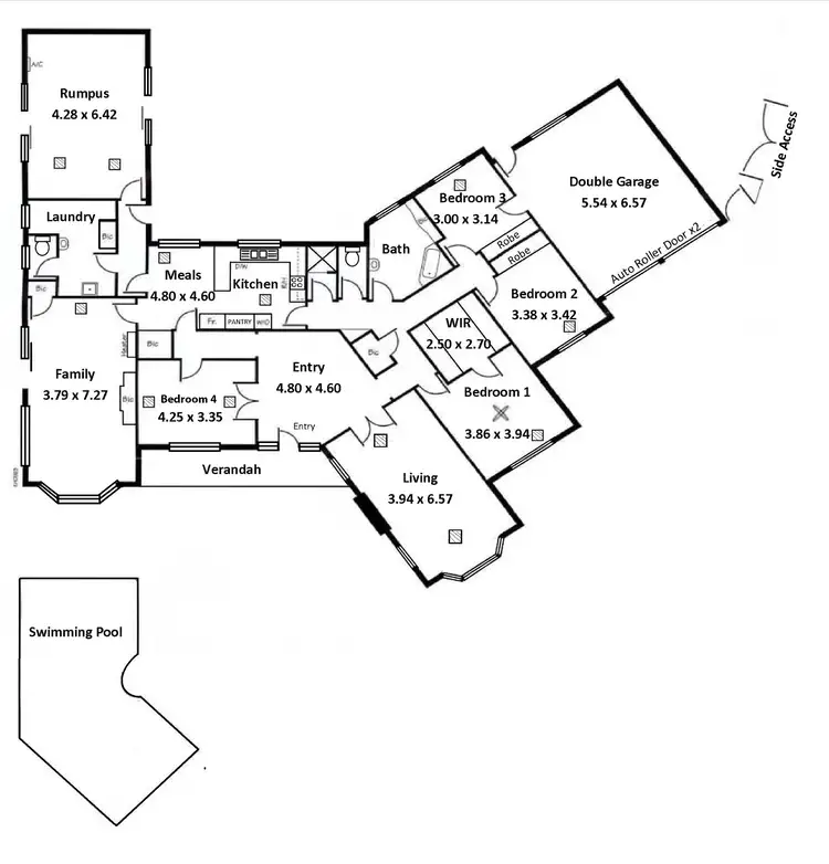 Floorplan of Homely house listing, 12 Frontignac Avenue, Wattle Park SA 5066