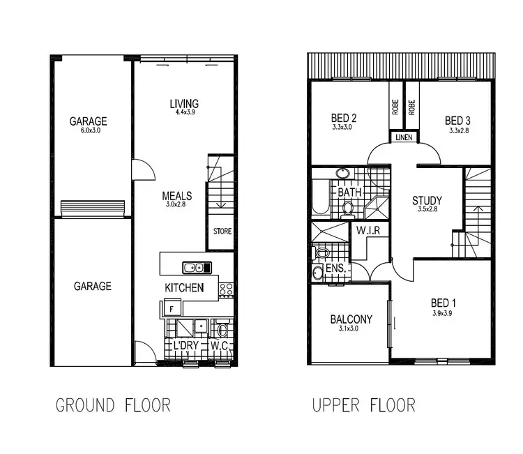 Floorplan of Homely house listing, 1G New Cut Street, Hectorville SA 5073