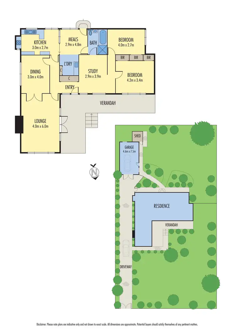 Floorplan of Homely house listing, 18 Rotherwood Avenue, Mitcham VIC 3132