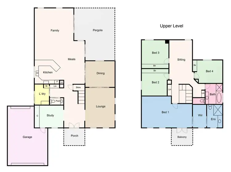 Floorplan of Homely house listing, 53 Rowan Parade, Wendouree VIC 3355