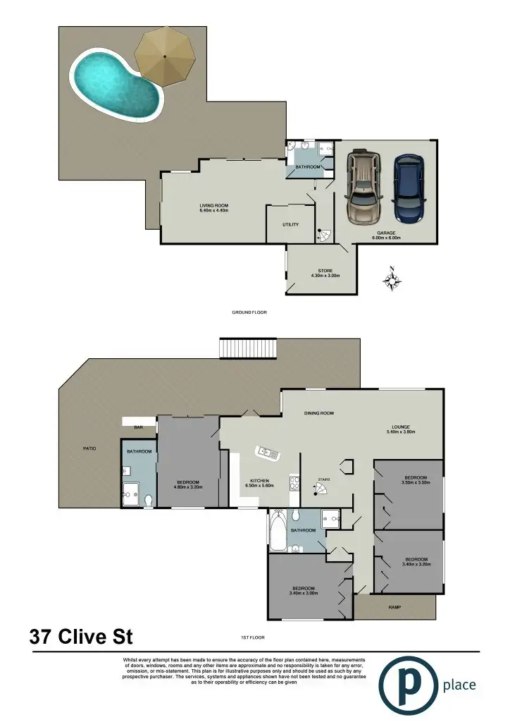 Floorplan of Homely house listing, 37 Clive Street, Annerley QLD 4103