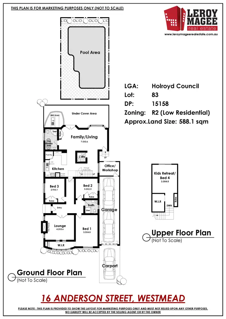 Floorplan of Homely house listing, 16 Anderson Street, Westmead NSW 2145