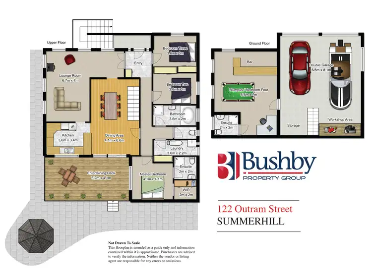 Floorplan of Homely house listing, 122 Outram Street, Summerhill TAS 7250