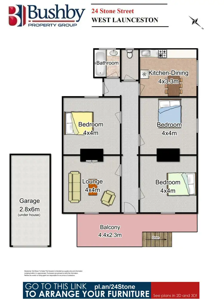 Floorplan of Homely house listing, 24 Stone Street, West Launceston TAS 7250