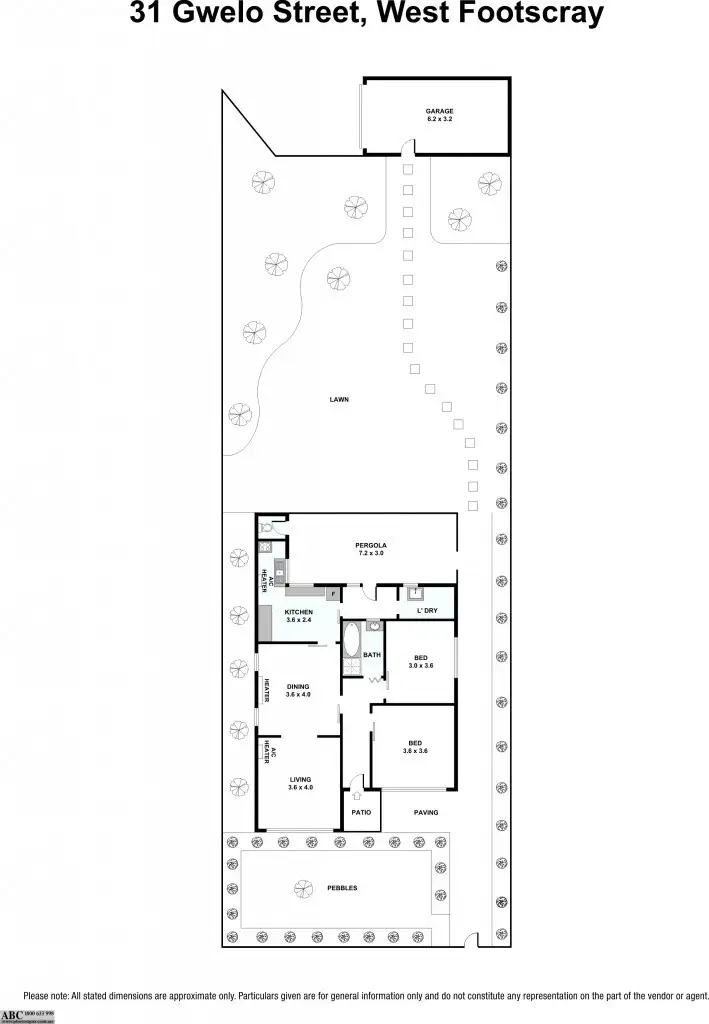 Floorplan of Homely house listing, 31 Gwelo St, West Footscray VIC 3012