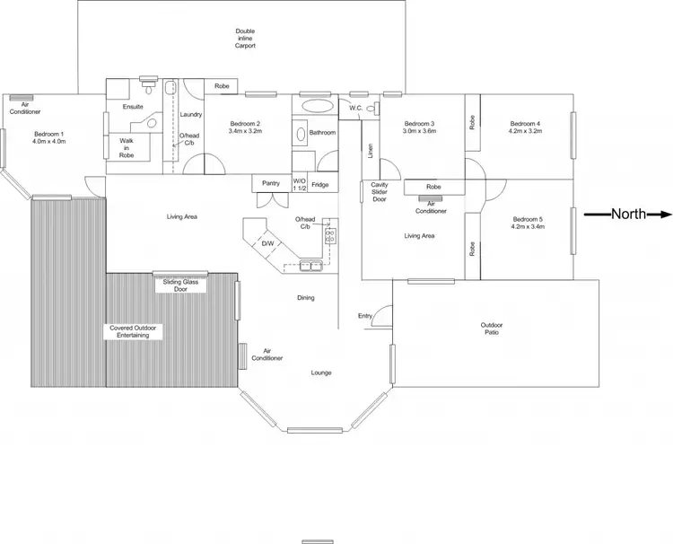 Floorplan of Homely house listing, 5-9 Champney Court, Cedar Vale QLD 4285