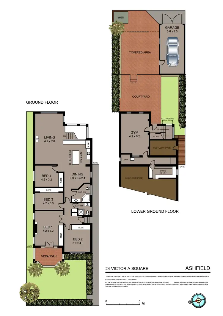 Floorplan of Homely house listing, 24 Victoria Square, Ashfield NSW 2131
