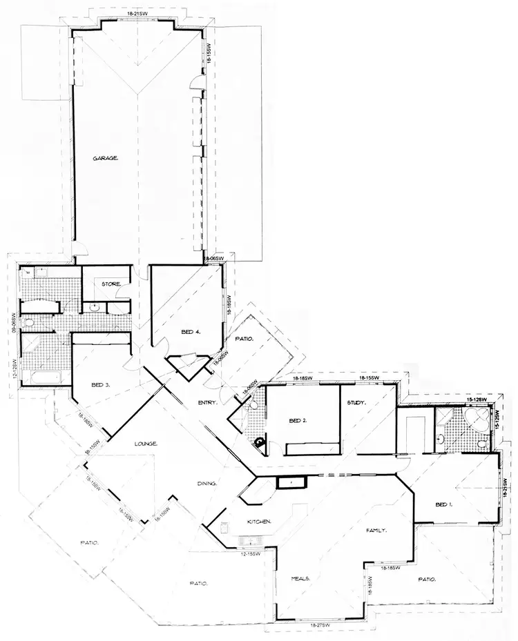 Floorplan of Homely house listing, 3 Correa Place, Springvale NSW 2650