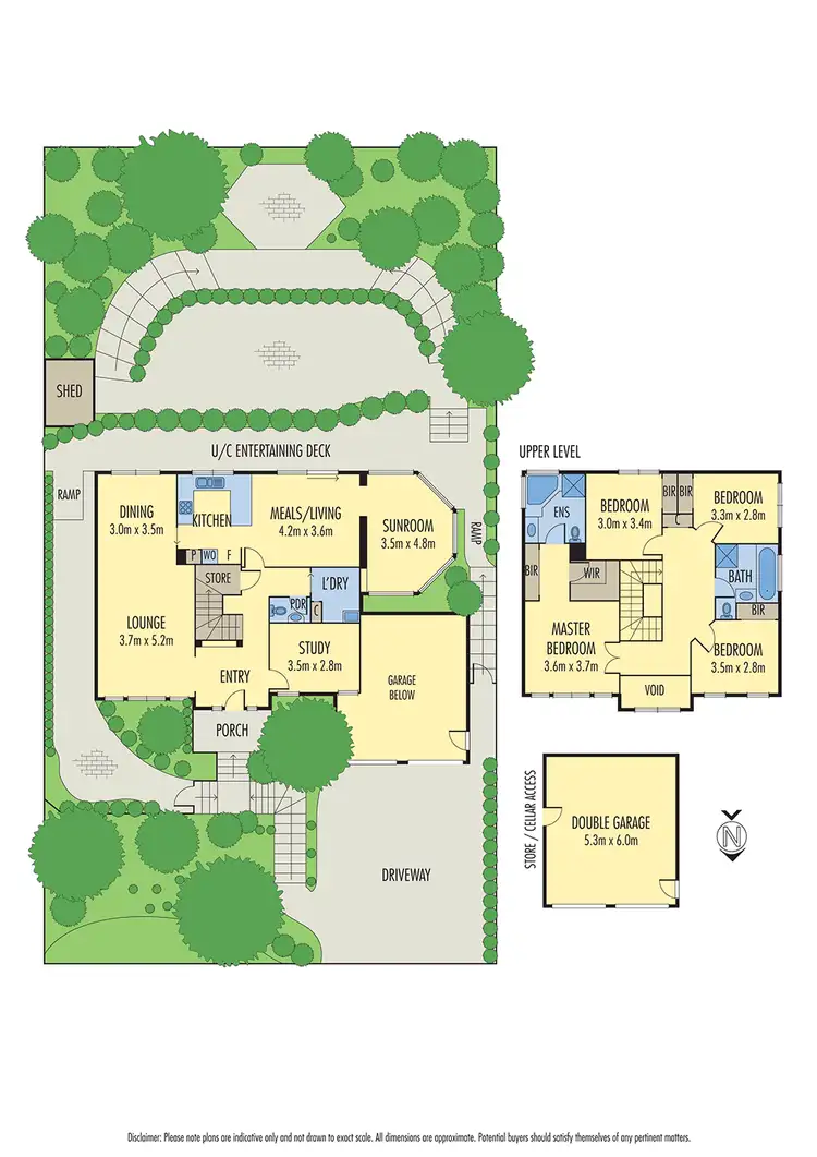 Floorplan of Homely house listing, 8 David Road, Templestowe Lower VIC 3107