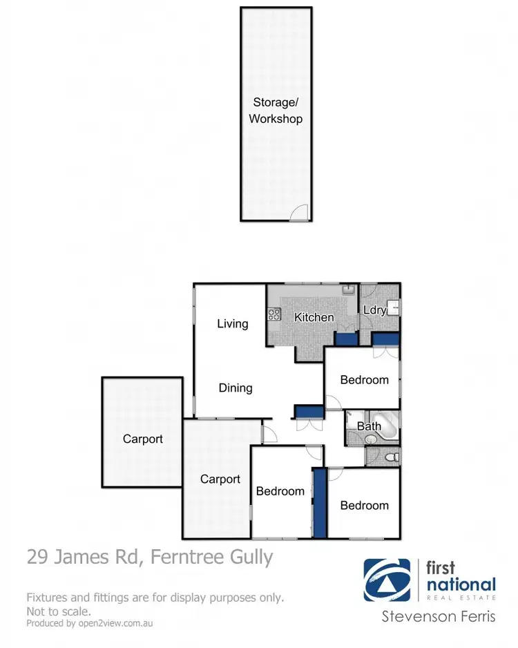 Floorplan of Homely house listing, 29 James Road, Ferntree Gully VIC 3156