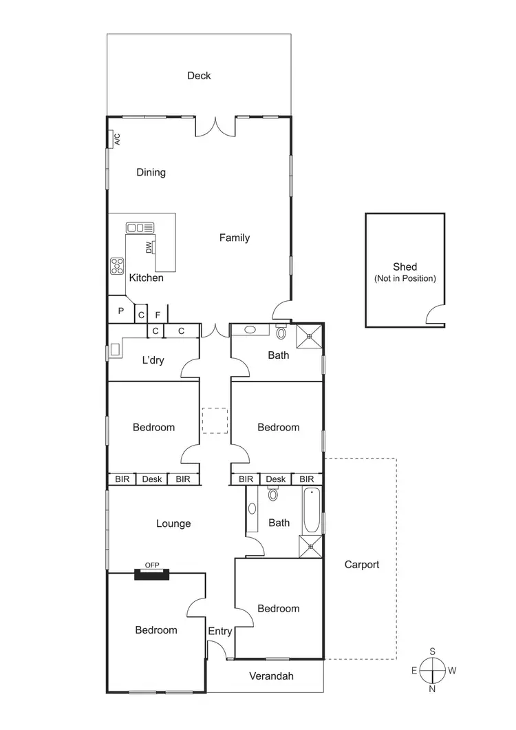 Floorplan of Homely house listing, 7 Graceburn Avenue, Carnegie VIC 3163