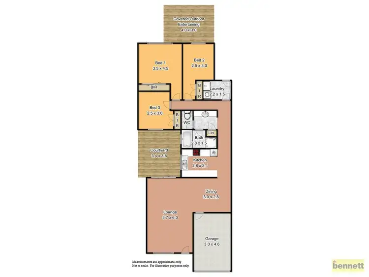 Floorplan of Homely house listing, 1/11 Ewing Place, Bligh Park NSW 2756