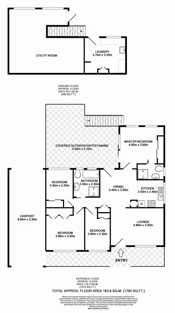 Floorplan of Homely house listing, 34 Thomson Avenue, Springwood NSW 2777