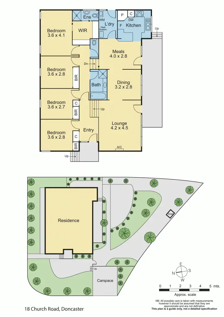 Floorplan of Homely house listing, 18 Church Road, Doncaster VIC 3108