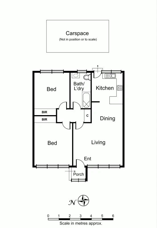 Floorplan of Homely apartment listing, 2/218 Wattletree Road, Malvern VIC 3144