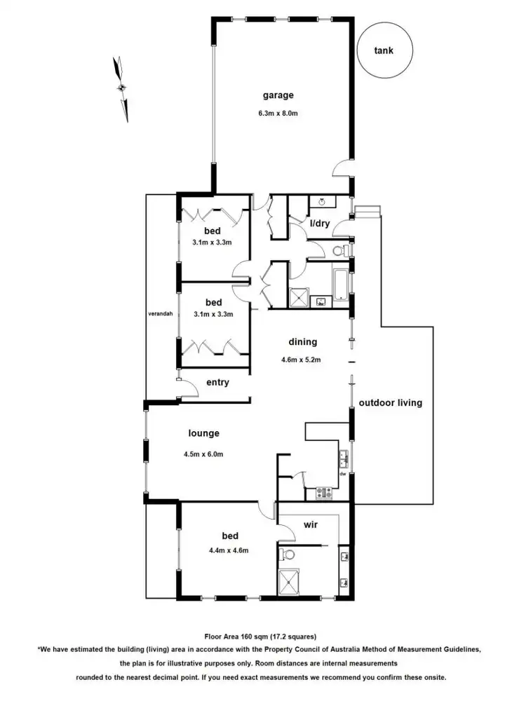 Floorplan of Homely house listing, 1 Belvedere Court, Gembrook VIC 3783