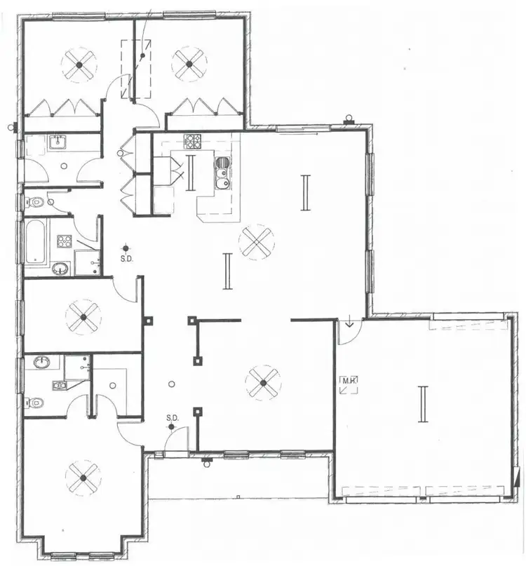 Floorplan of Homely house listing, 8 Brampton Way, Mildura VIC 3500