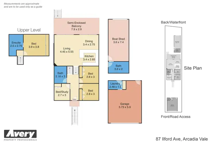 Floorplan of Homely house listing, 87 Ilford Avenue, Arcadia Vale NSW 2283