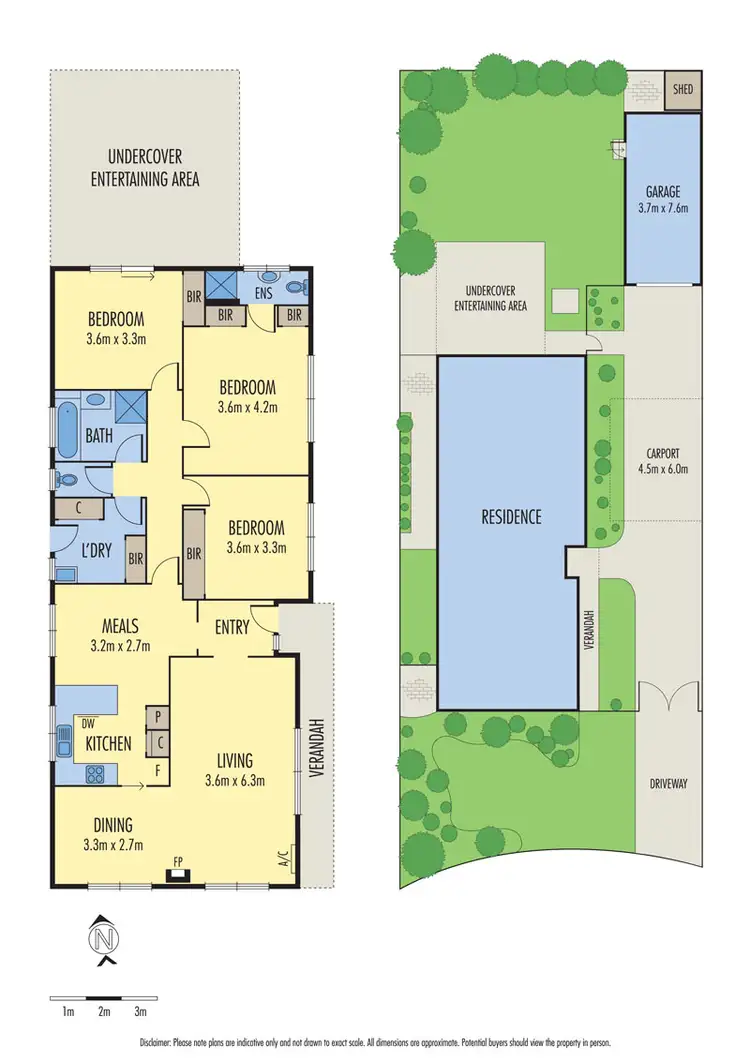 Floorplan of Homely house listing, 5 Ruth Court, Newcomb VIC 3219