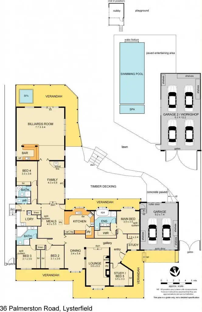 Floorplan of Homely house listing, 36 Palmerston Road, Lysterfield VIC 3156