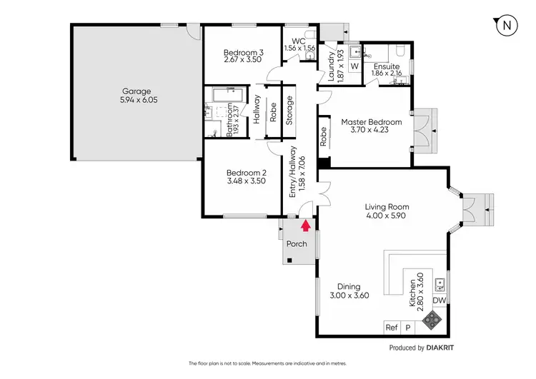 Floorplan of Homely unit listing, 2/532 Waverley Road, Mount Waverley VIC 3149