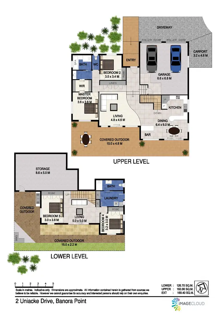 Floorplan of Homely house listing, 2 Uniacke Drive, Banora Point NSW 2486