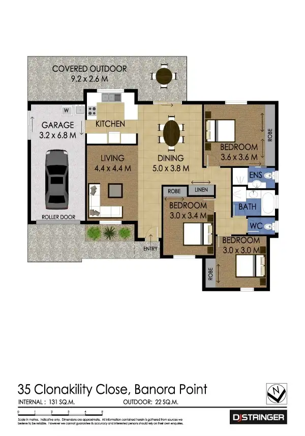 Floorplan of Homely house listing, 35 Clonakilty Close, Banora Point NSW 2486