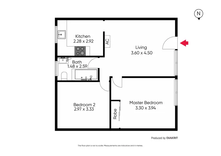 Floorplan of Homely apartment listing, 17/28 Wattle Road, Hawthorn VIC 3122