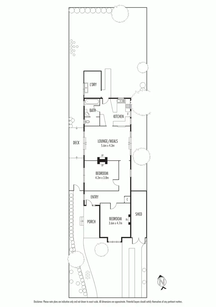 Floorplan of Homely house listing, 4 Goe Street, Caulfield South VIC 3162