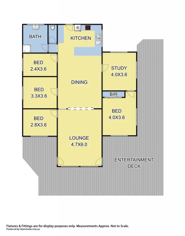 Floorplan of Homely house listing, 21 Currajong Avenue, Kinglake VIC 3763