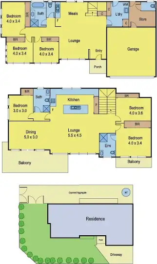 Floorplan of Homely house listing, 2 Darian Road, Torquay VIC 3228
