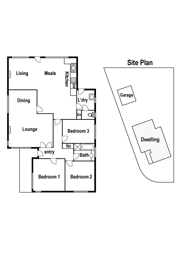 Floorplan of Homely house listing, 16 Lindenow Street, Reservoir VIC 3073