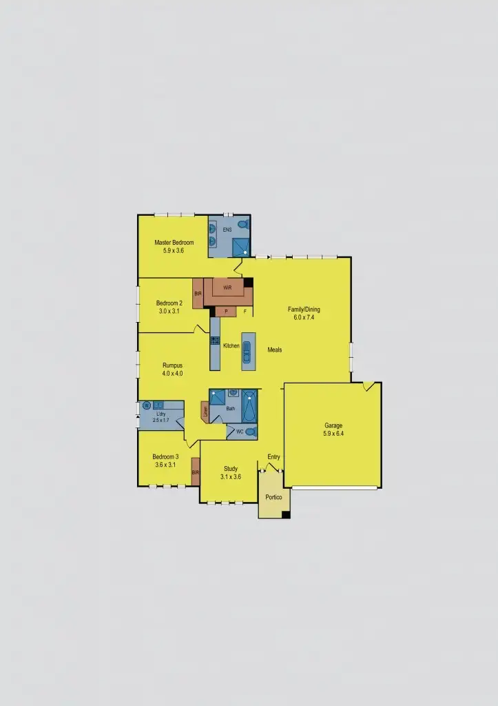 Floorplan of Homely house listing, 254 Black Forest Road, Wyndham Vale VIC 3024