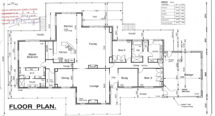Floorplan of Homely rural property listing, 204 Barnes Road, Kardella VIC 3951