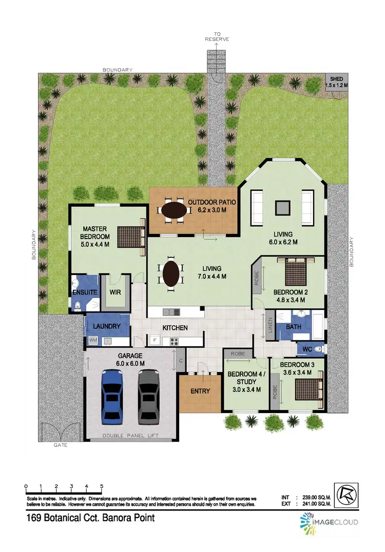 Floorplan of Homely house listing, 169 Botanical Circuit, Banora Point NSW 2486