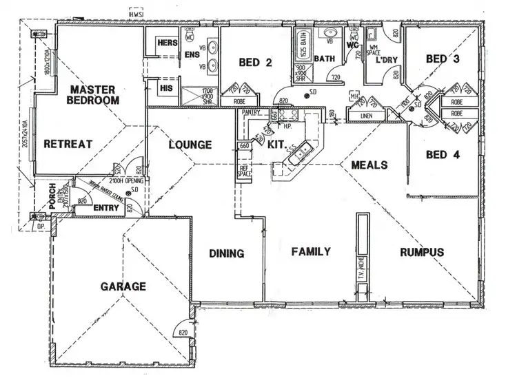 Floorplan of Homely house listing, 27 Sussex Avenue, Cranbourne North VIC 3977