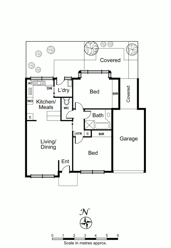 Floorplan of Homely unit listing, 3/10 Ulupna Road, Ormond VIC 3204