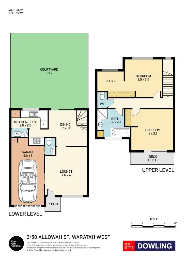 Floorplan of Homely house listing, 3/58 Allowah Street, Waratah West NSW 2298
