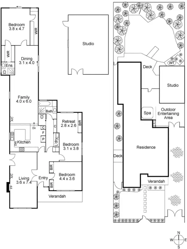 Floorplan of Homely house listing, 11 Uonga Road, Bentleigh VIC 3204