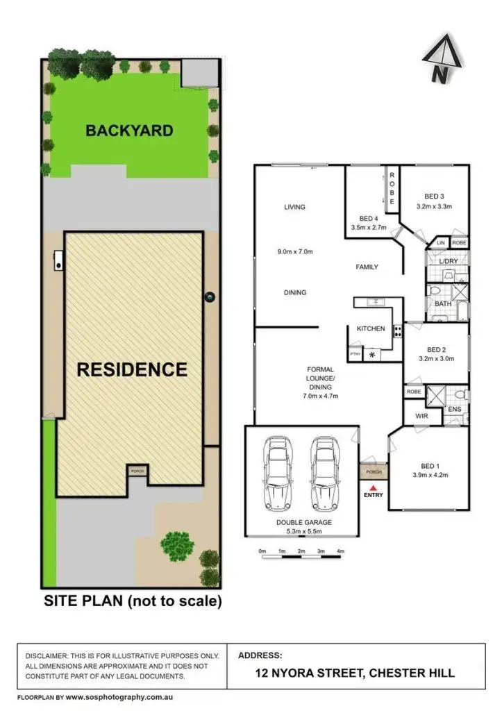 Floorplan of Homely house listing, 12 Nyora Street, Chester Hill NSW 2162