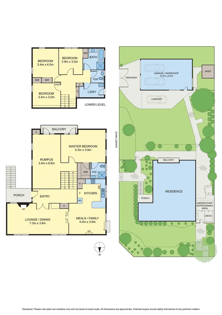Floorplan of Homely house listing, 74 Cuthbert Street, Heathmont VIC 3135