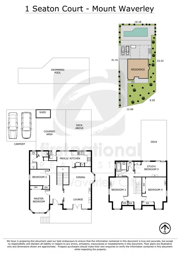 Floorplan of Homely house listing, 1 Seaton Court, Mount Waverley VIC 3149