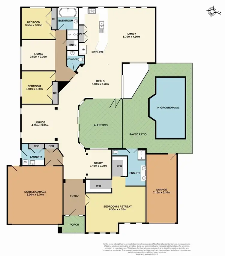 Floorplan of Homely house listing, 53 Bryn Mawr Boulevard, Berwick VIC 3806