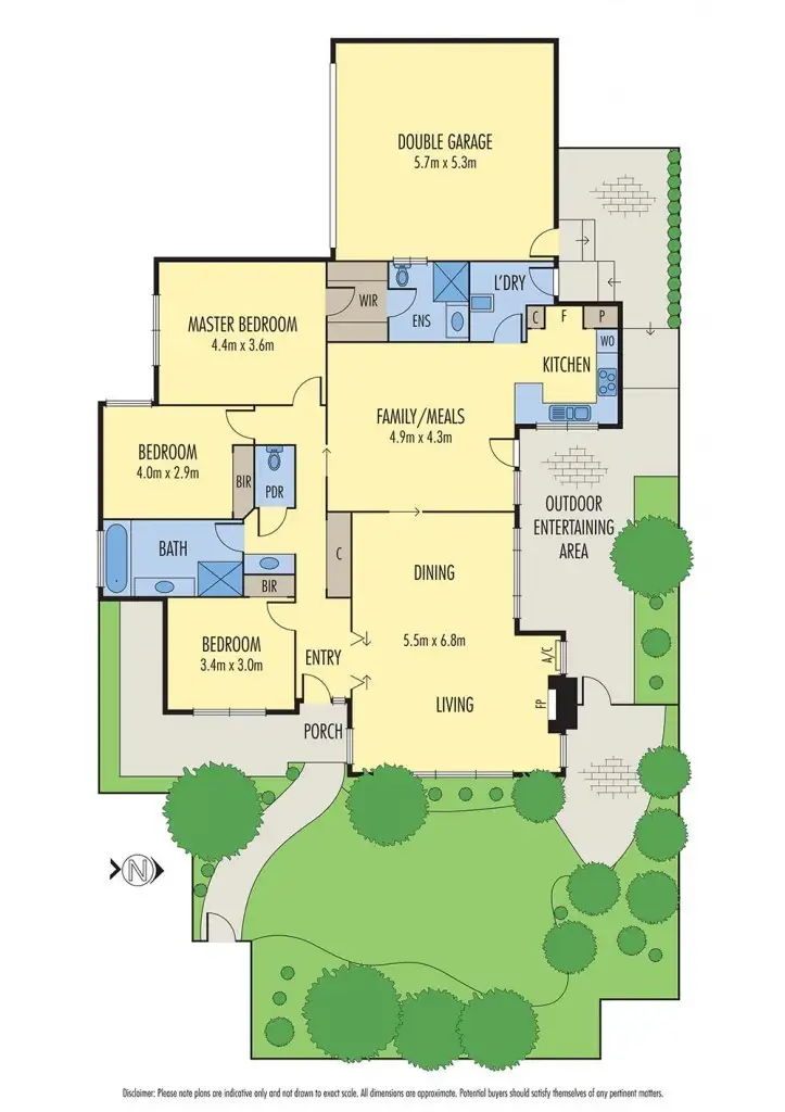 Floorplan of Homely townhouse listing, 1/242 Union Road, Surrey Hills VIC 3127