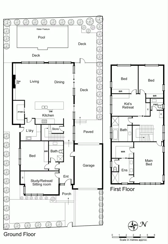 Floorplan of Homely house listing, 23 McArthur Street, Malvern VIC 3144