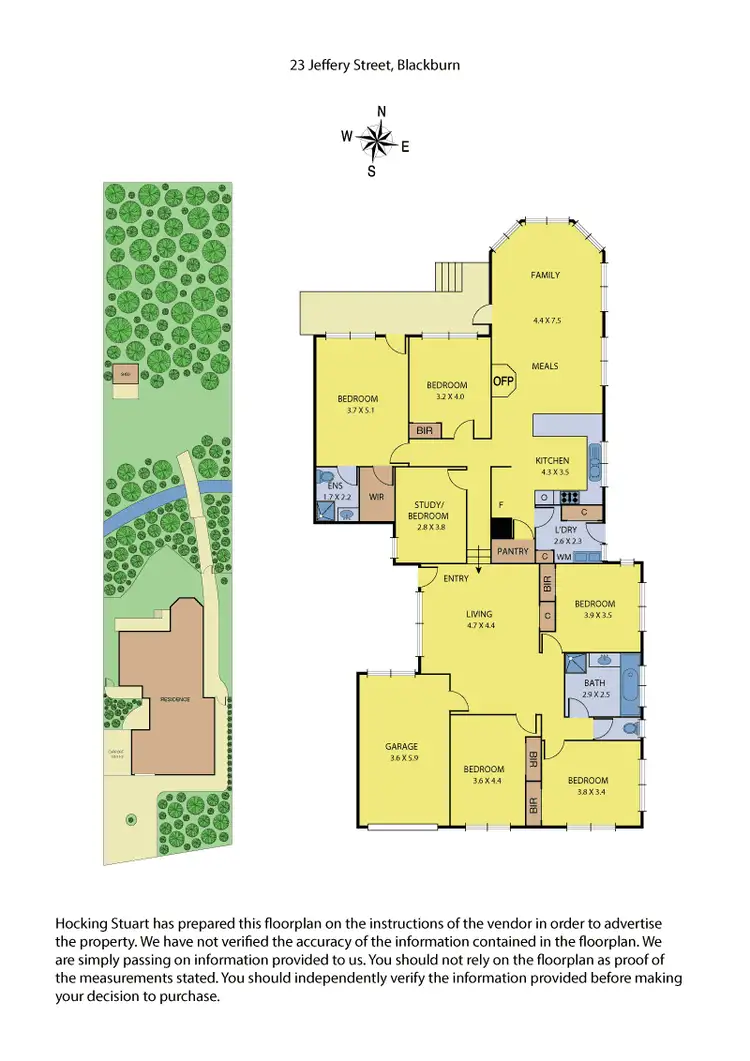 Floorplan of Homely house listing, 23 Jeffery Street, Blackburn VIC 3130