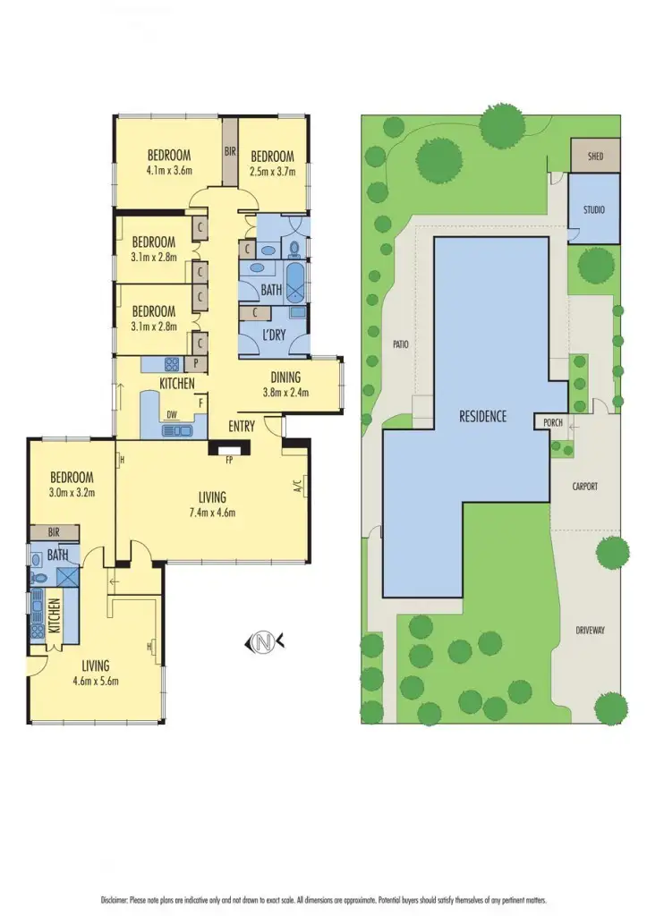 Floorplan of Homely house listing, 49 Menin Road, Forest Hill VIC 3131
