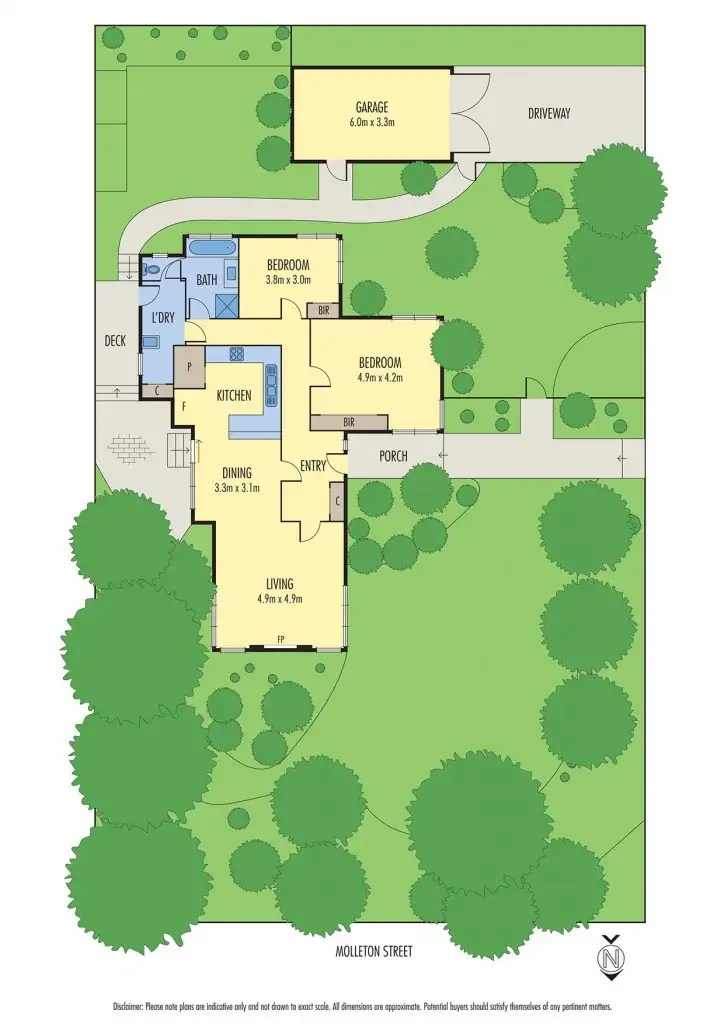 Floorplan of Homely house listing, 16 Haydn Street, Blackburn VIC 3130
