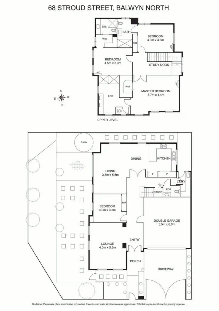 Floorplan of Homely house listing, 68 Stroud Street, Balwyn VIC 3103