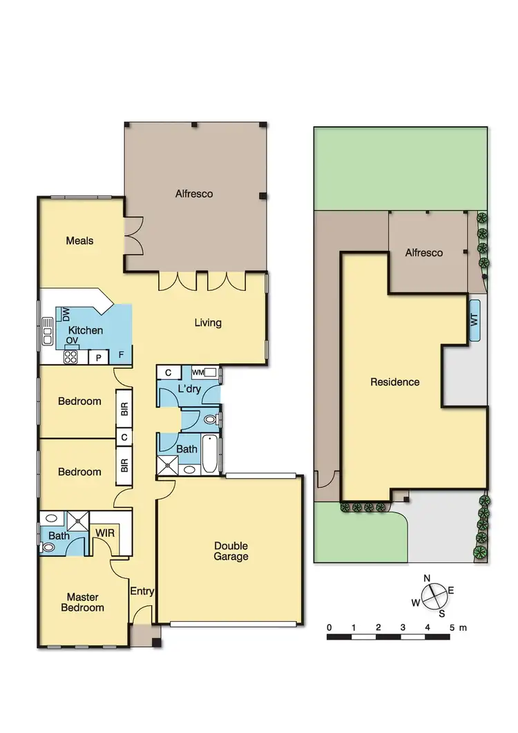 Floorplan of Homely house listing, 34 Breenview Place, Doreen VIC 3754
